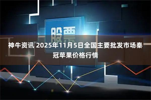 神牛资讯 2025年11月5日全国主要批发市场秦冠苹果价格行情